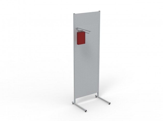 Stojak z perforacją 2000x600 w całości